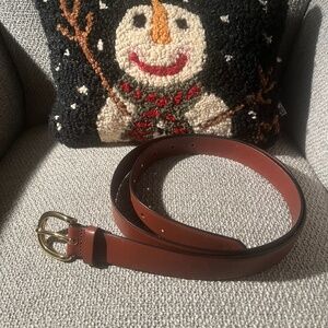 JCrew Leather Brown Belt, XL